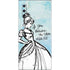 Disney Cinderella Sketch Art Shoe Will Fit Galaxy Note 10 Skin